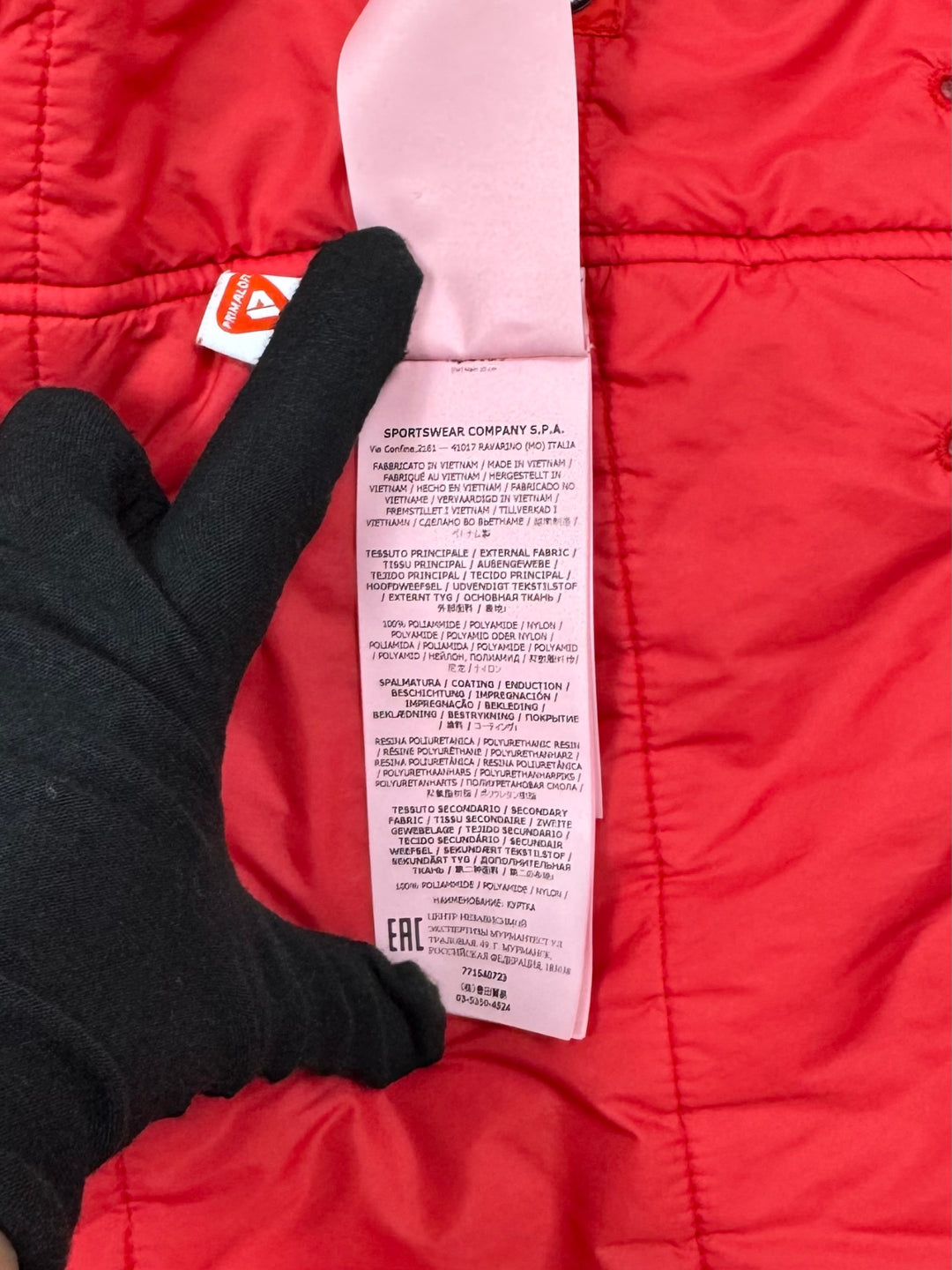 Stone Island Garment Dyed Crinkle Reps R-NY With Primaloft - TC