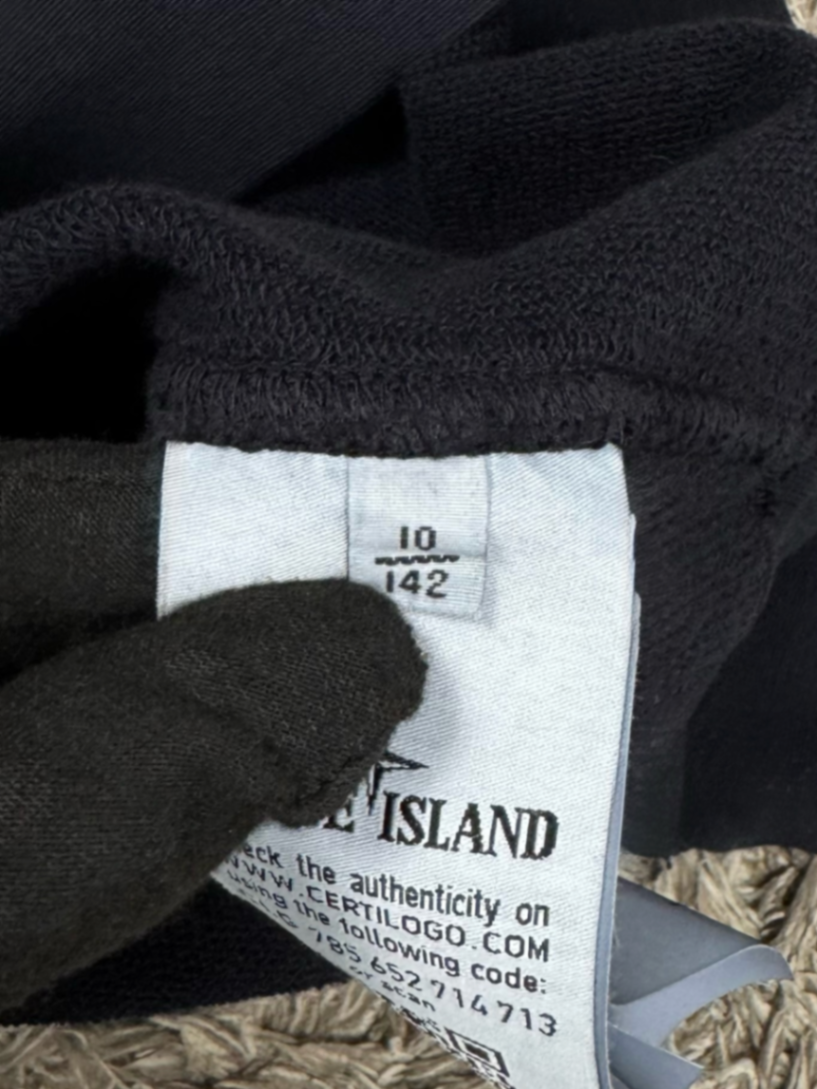 Stone Island Junior Felpa Girocollo