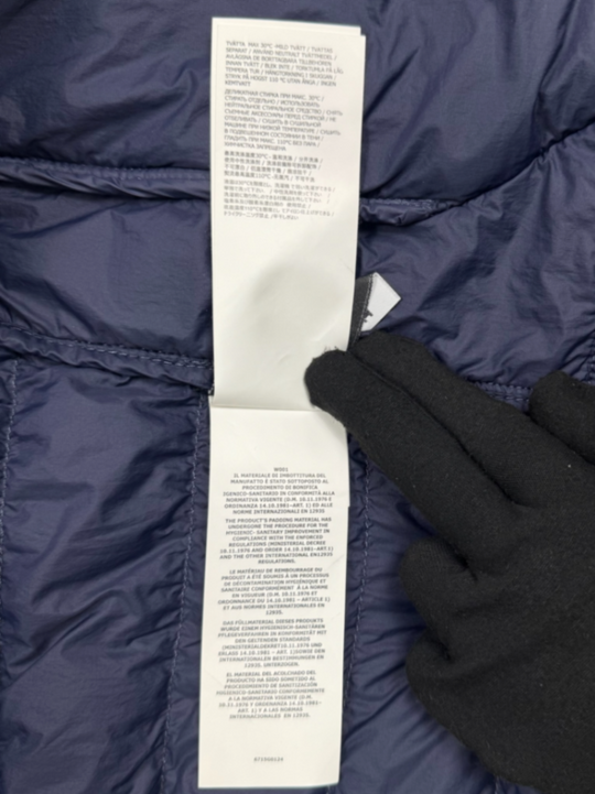Stone Island Garment Dyed Micro Yarn Down