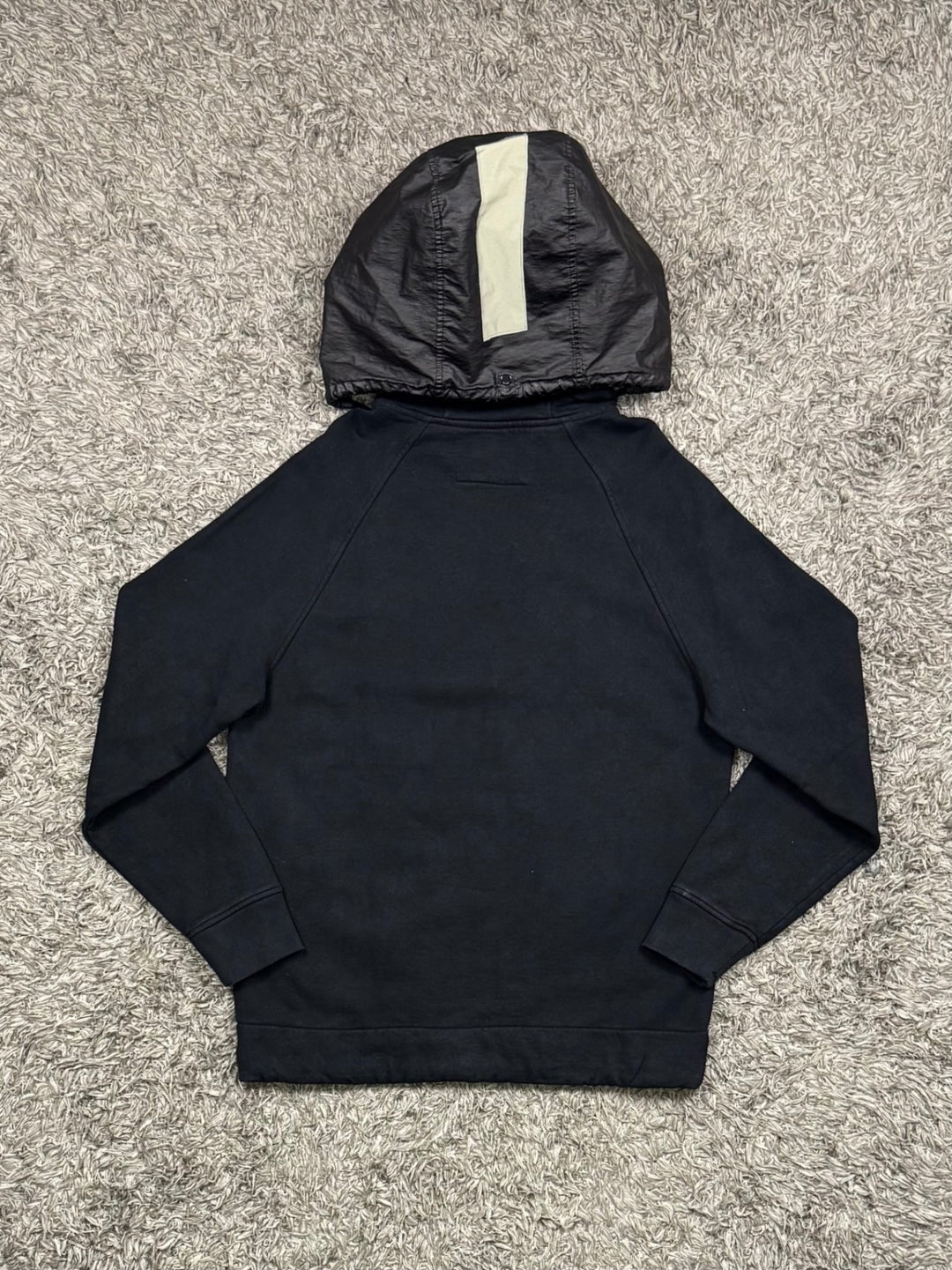 C.P. Company Diagonal Fleece 2/1 Goggle Hoodie