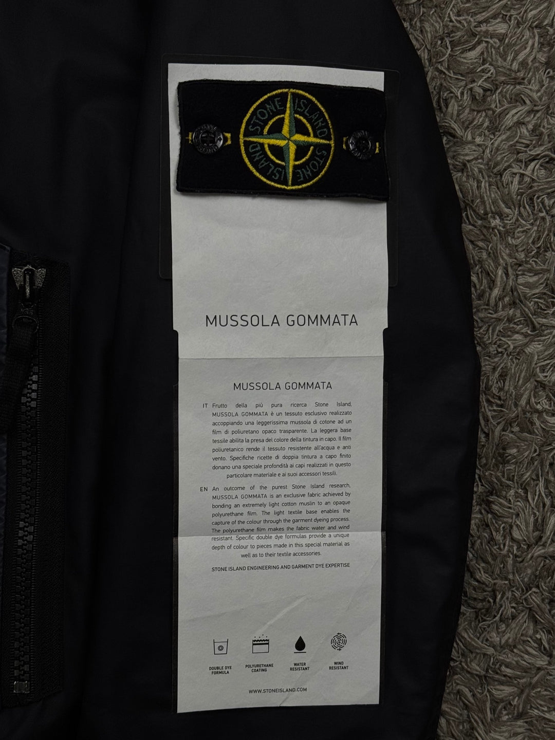 Stone Island Mussola Gommata