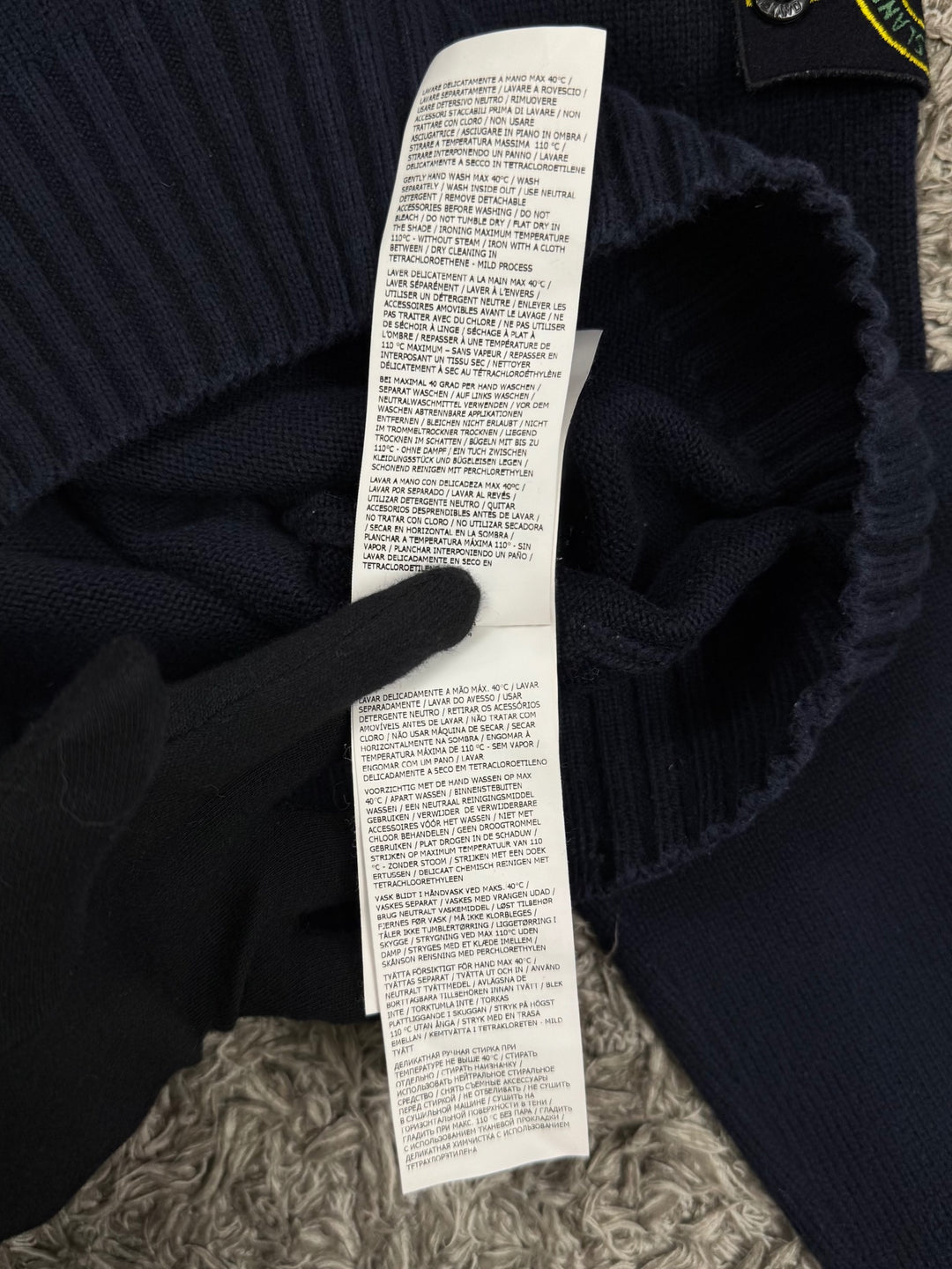 Stone Island Maglione Collo Alto