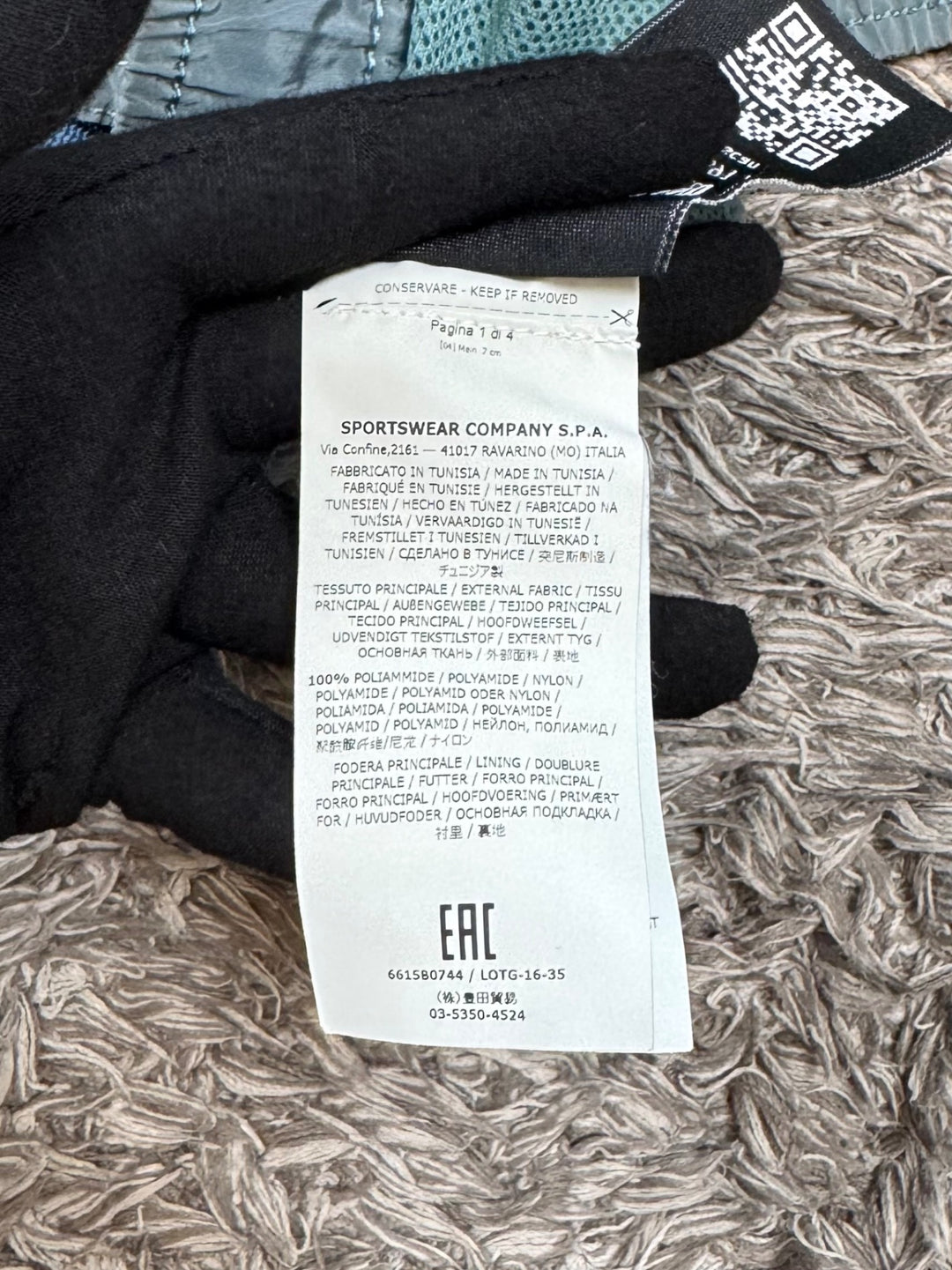 Stone Island Costume