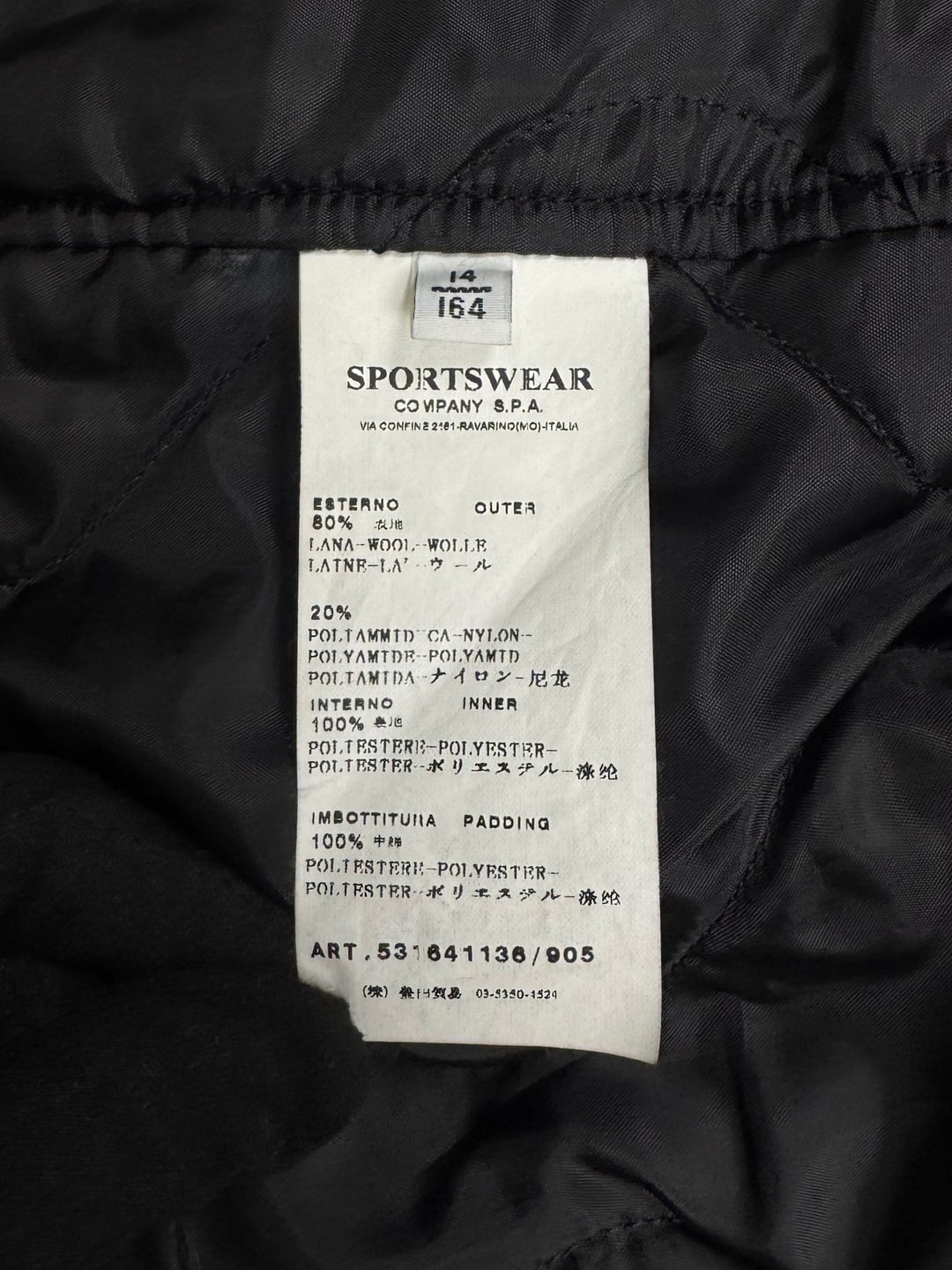 Stone Island Peacoat