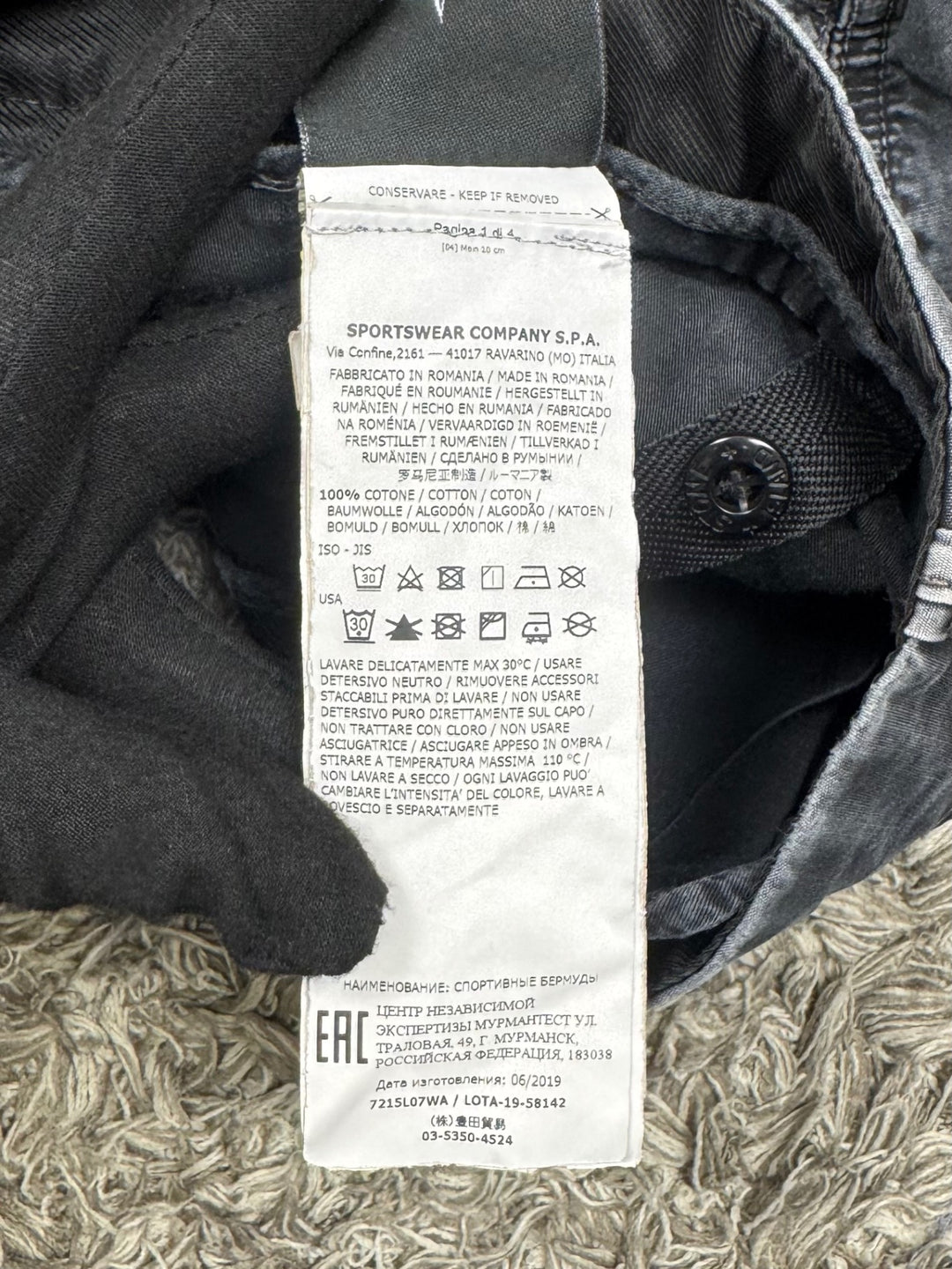 Stone Island Bermuda