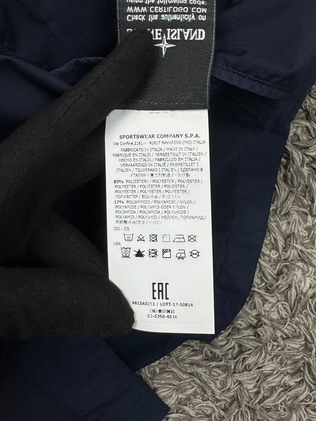 Stone Island David Tela Light TC