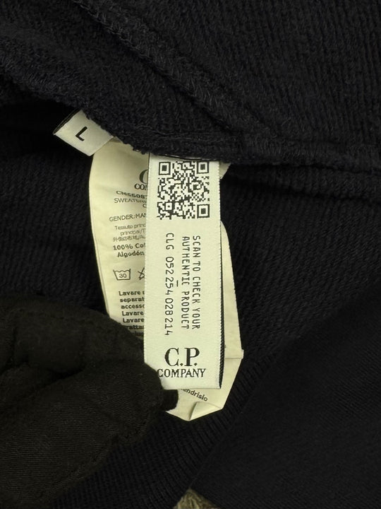 C.P. Company Diagonal Raised Fleece Goggle Hoodie
