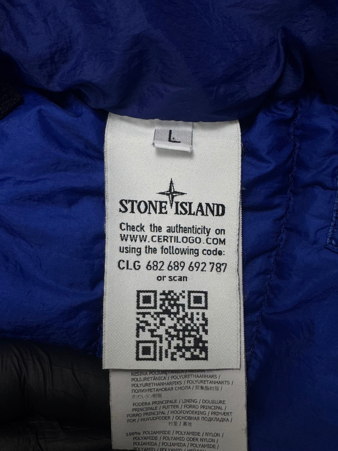 Stone Island Garment Dyed Down_26 GR X SQM_N