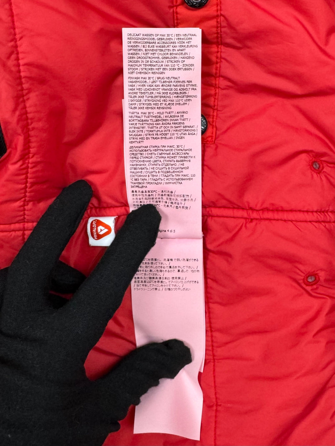 Stone Island Garment Dyed Crinkle Reps R-NY With Primaloft - TC
