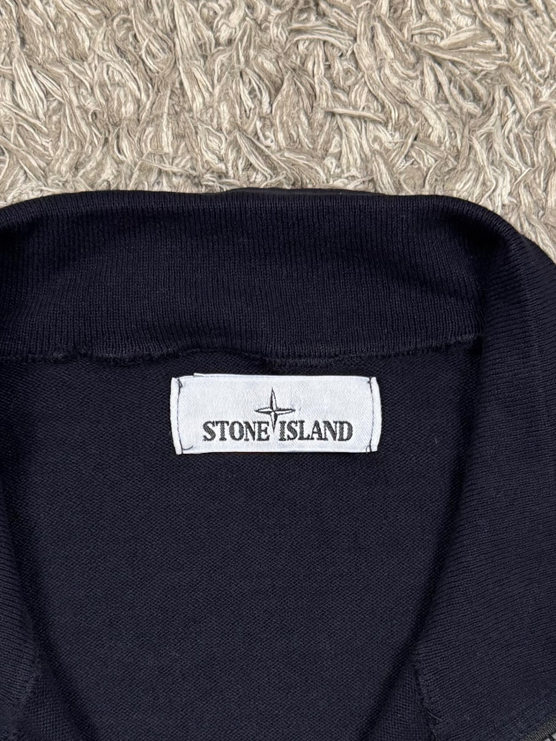 Stone Island Felpa Zip Cotone