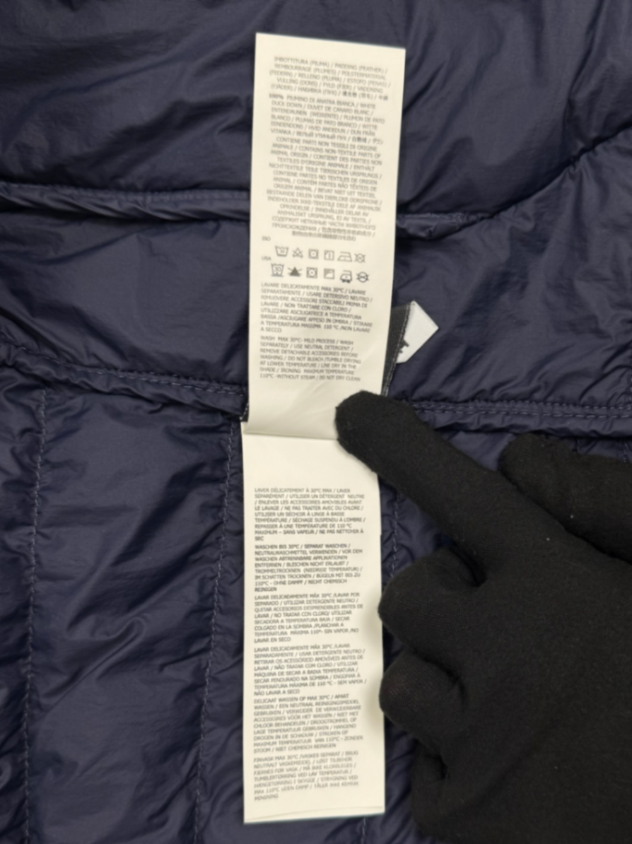 Stone Island Garment Dyed Micro Yarn Down
