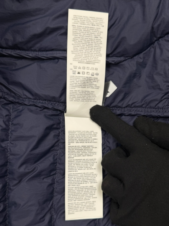 Stone Island Garment Dyed Micro Yarn Down