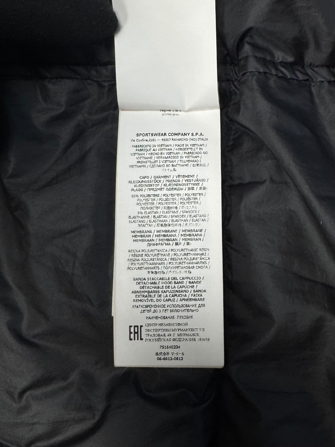 Stone Island Down Jacket