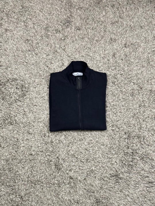 Stone Island Felpa Zip Cotone