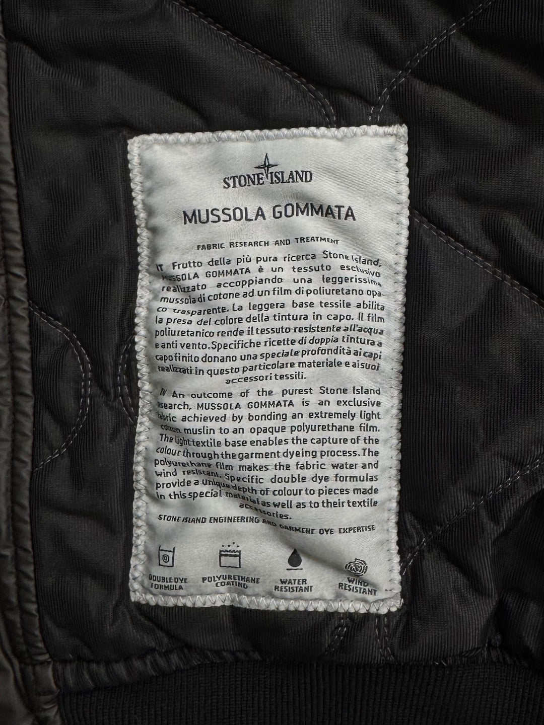 Stone Island Mussola Gommata
