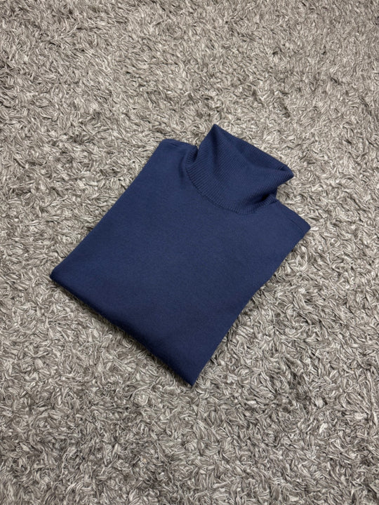 Stone Island Maglione In Lana Collo Alto