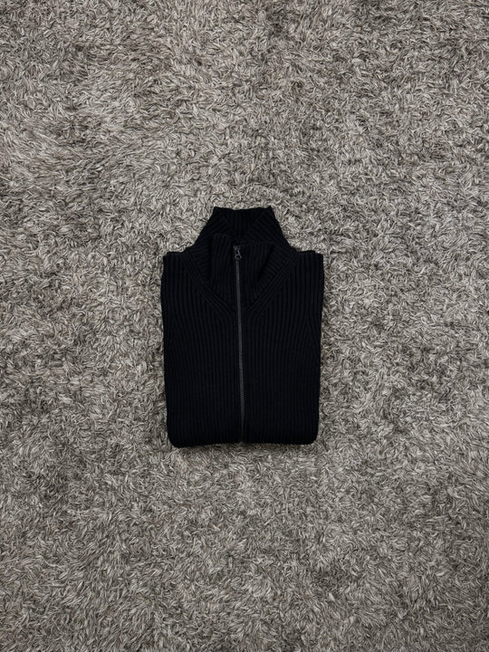 Stone Island maglione in cotone full zip