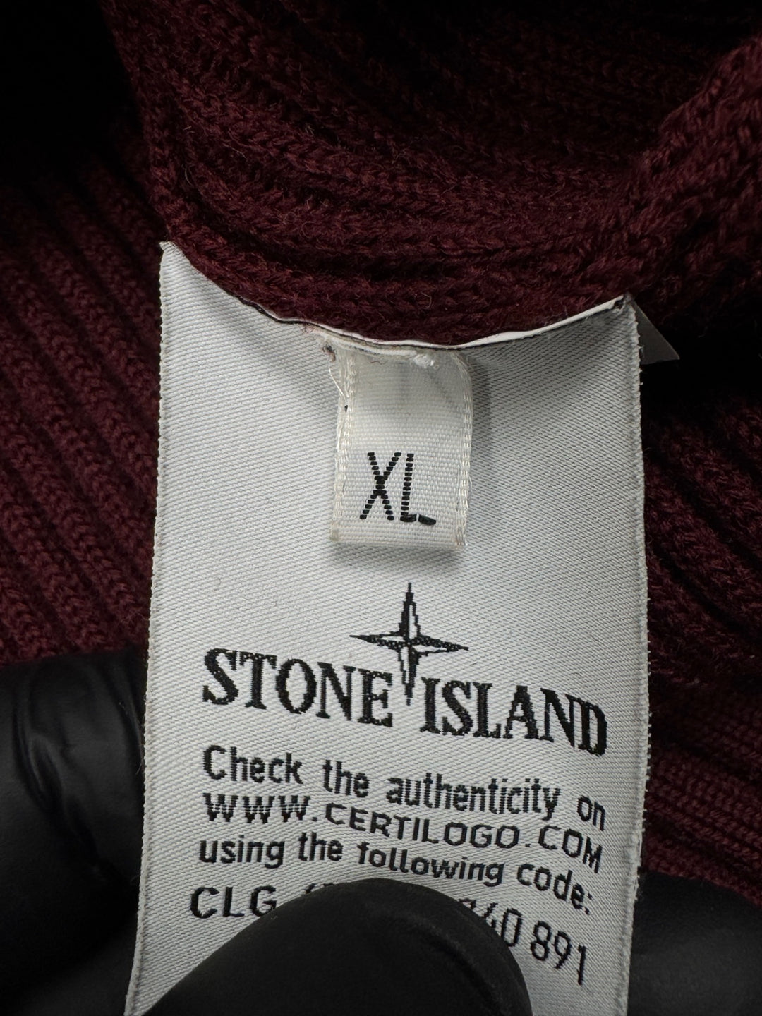 Stone Island Maglione Collo Alto