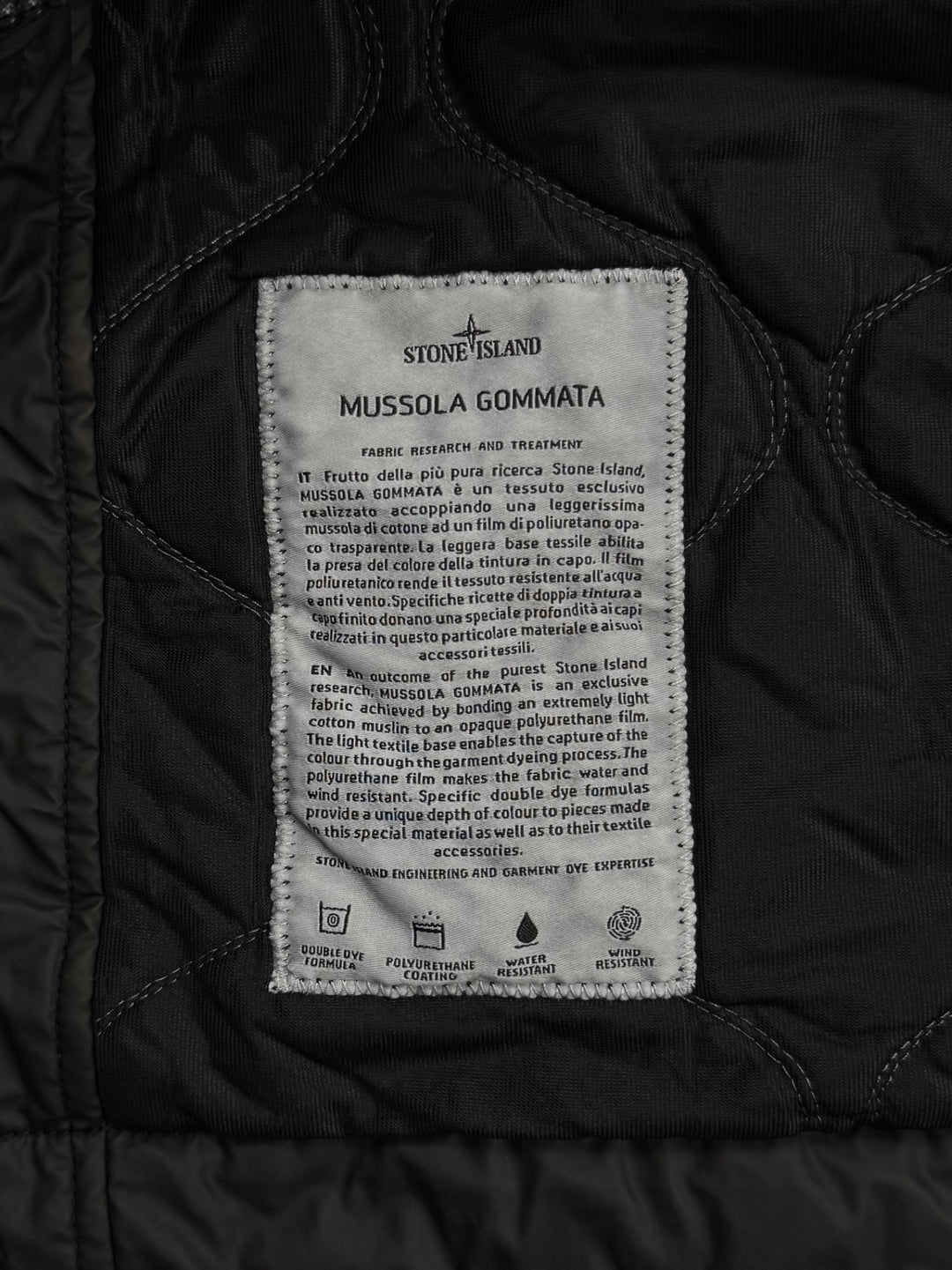 Stone Island Mussola Gommata
