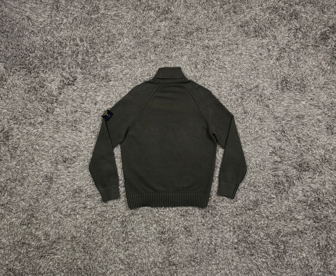 Stone Island maglione dolcevita in cotone