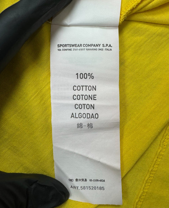 Stone Island t-shirt con stampa gommata
