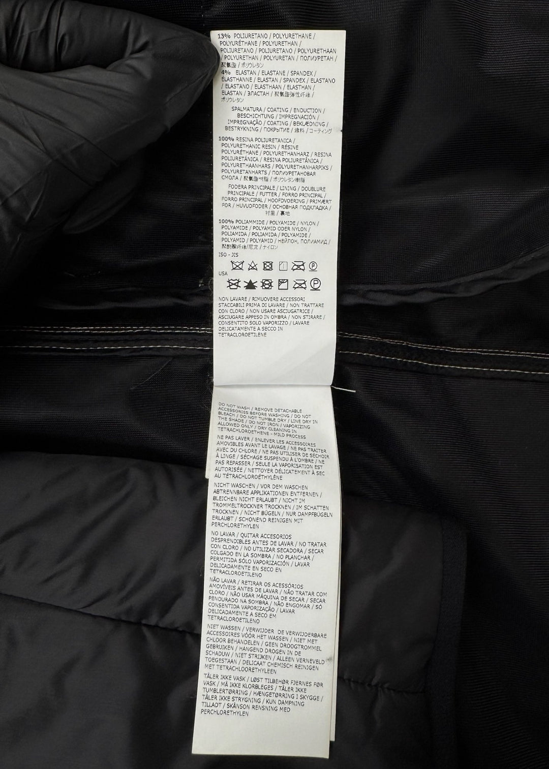 Stone Island Iridescent Coating Tela