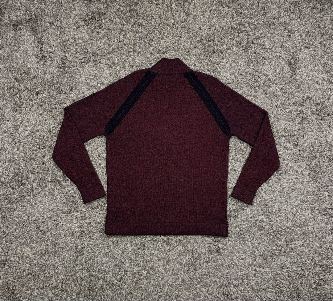 C.P. COMPANY maglione full zip in lana