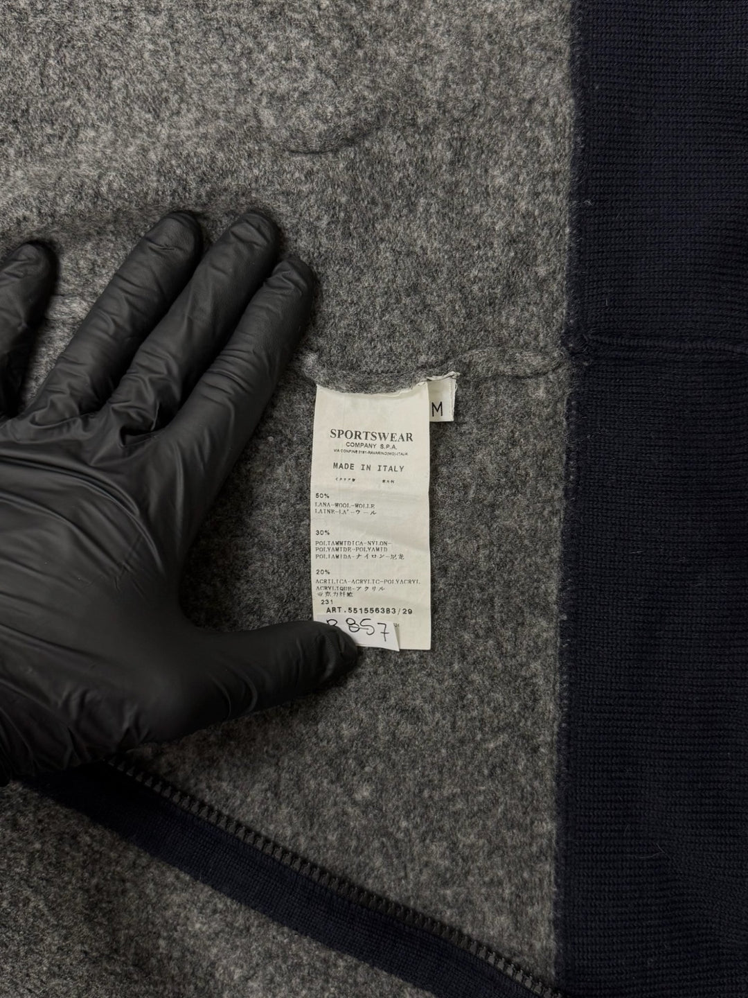 Stone Island felpa con zip e cappuccio