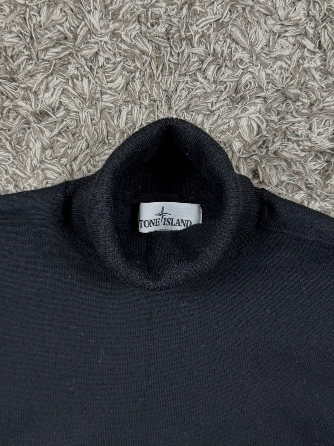 Stone Island maglione dolcevita in lana