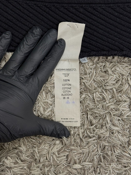 Stone Island maglione in cotone full zip