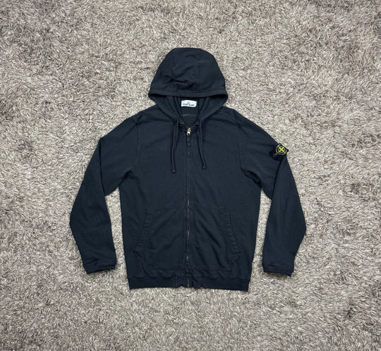 Stone Island felpa full zip con cappuccio