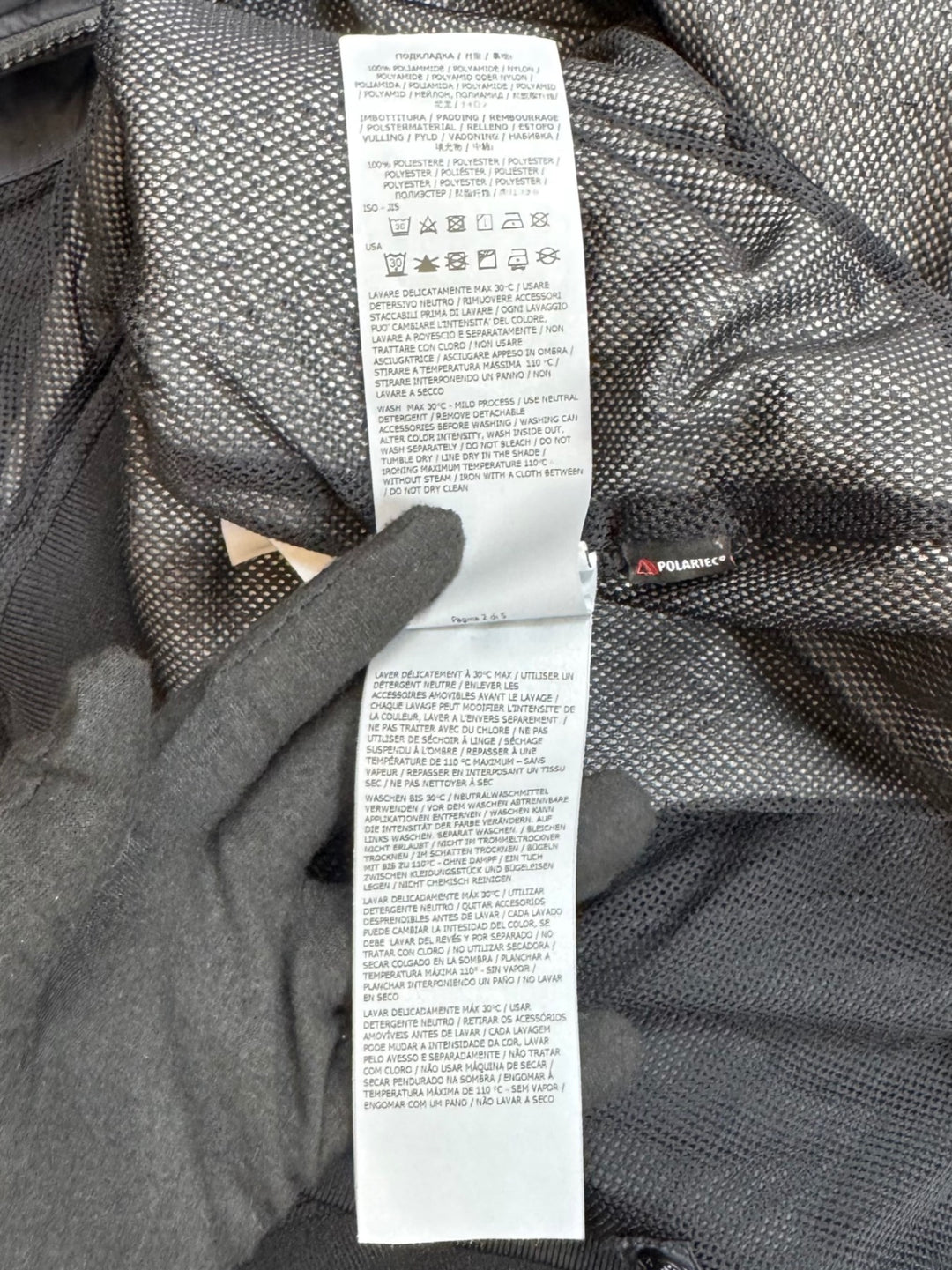 Stone Island Skin Touch Nylon-TC With Polartec Alpha Tecnology