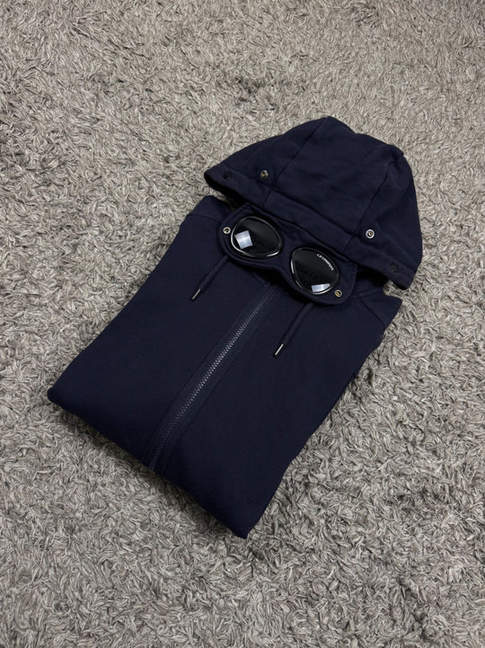 C.P. Company Diagonal Raised Fleece Goggle Hoodie