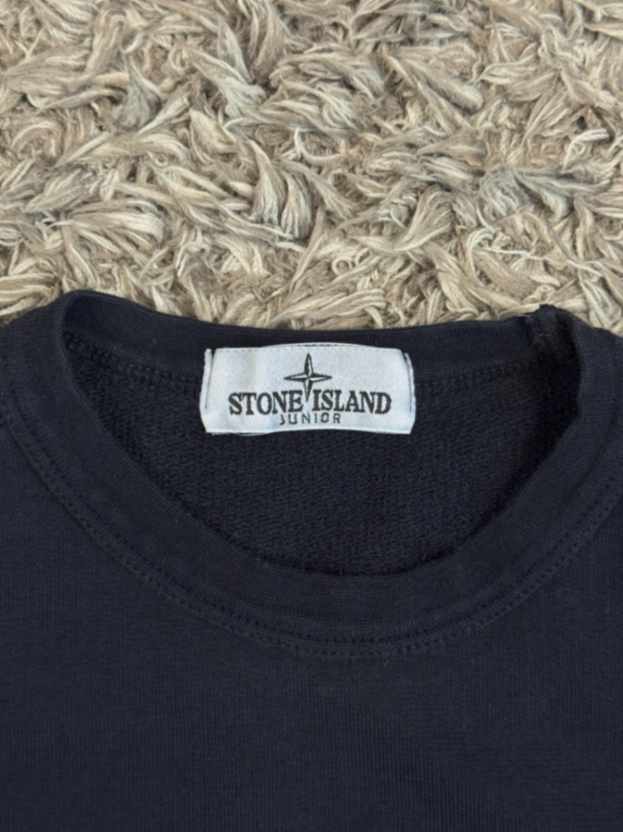 Stone Island Junior Felpa girocollo