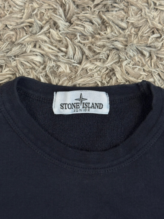Stone Island Junior Felpa girocollo