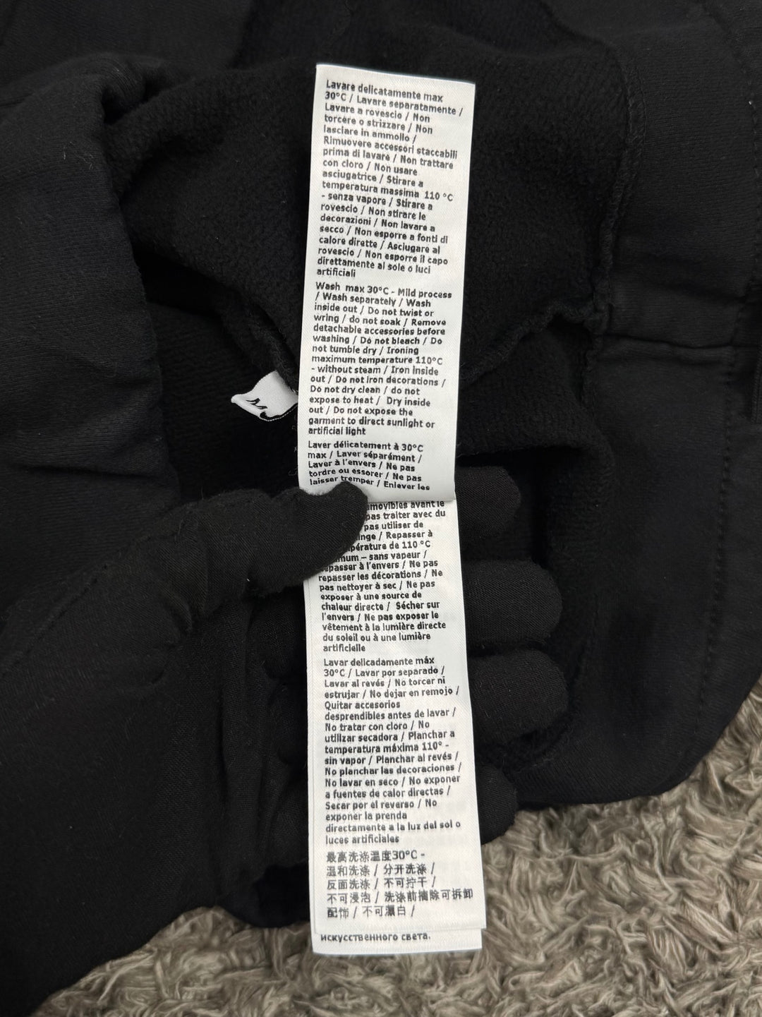 C.P. Company Diagonal Fleece 2/1 Goggle Hoodie