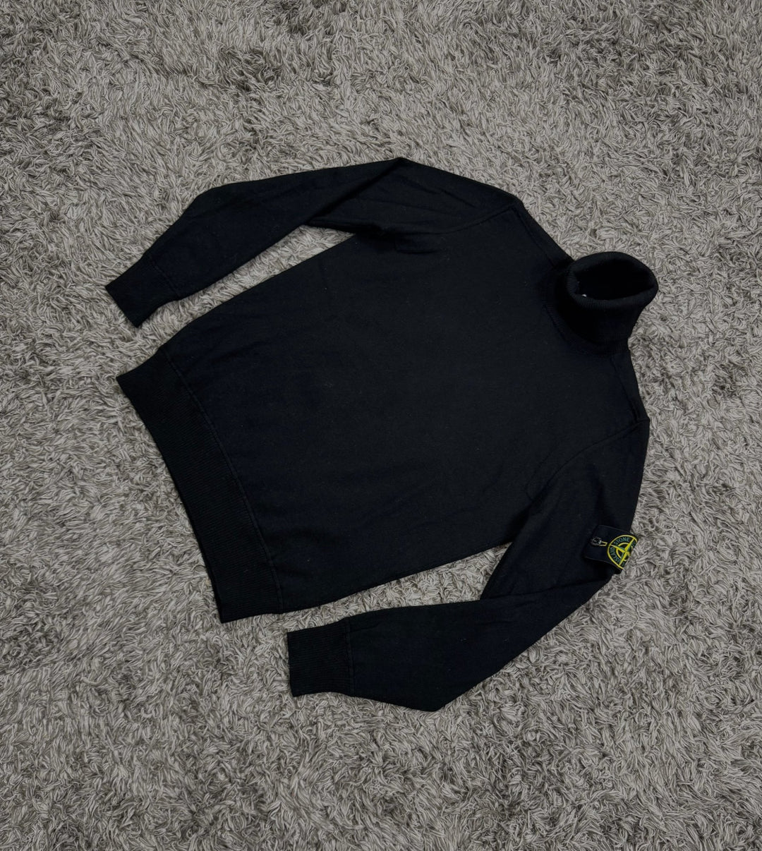 Stone Island maglione dolcevita in lana