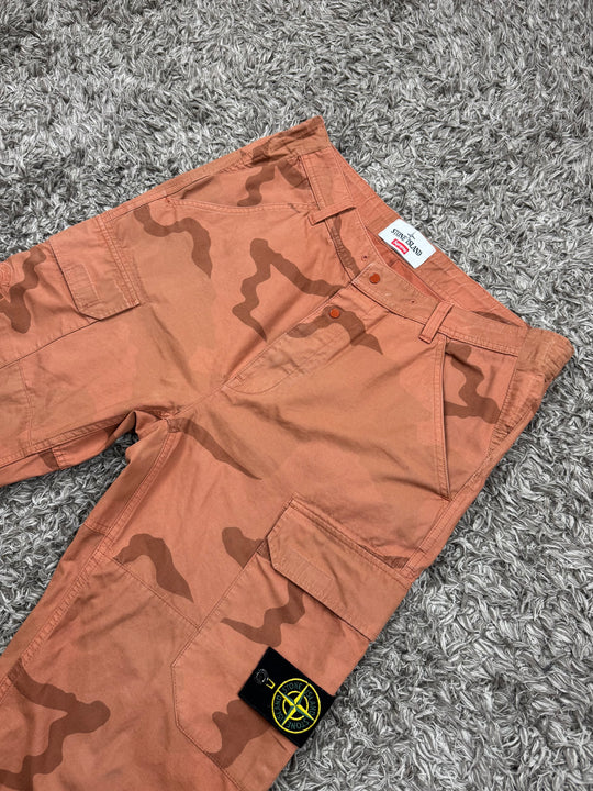 Stone Island X Supreme pantalone cargo