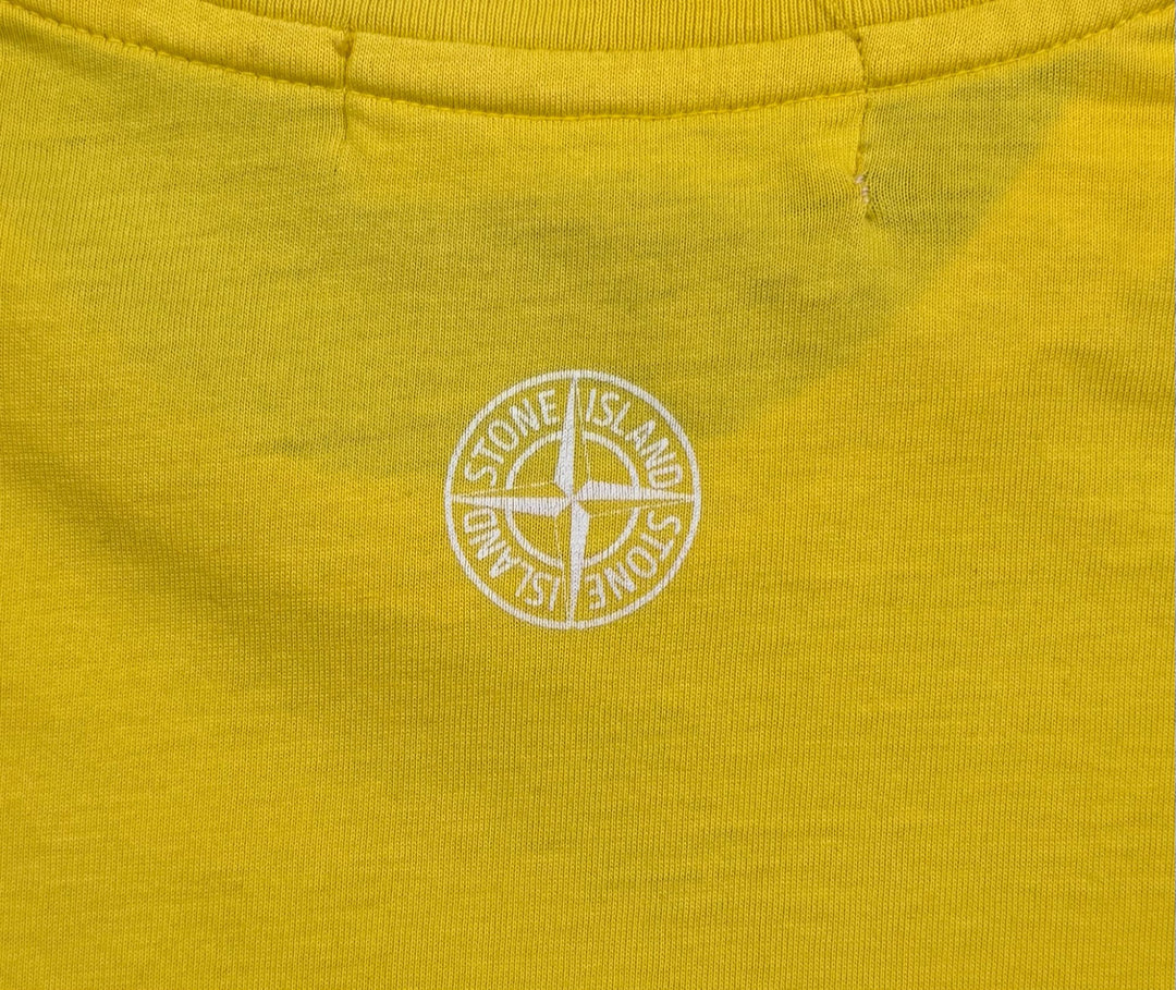Stone Island t-shirt con stampa gommata