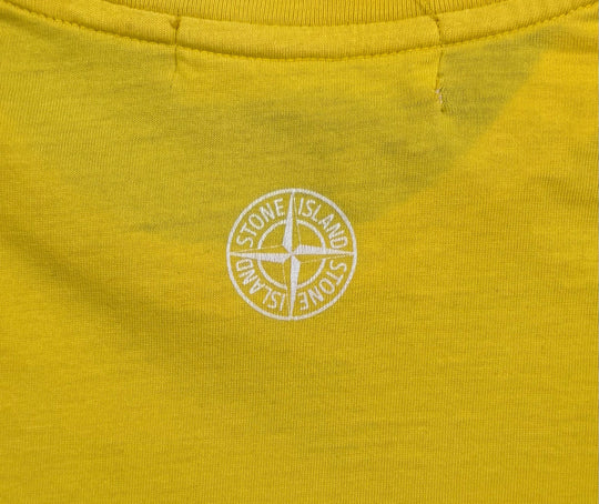 Stone Island t-shirt con stampa gommata