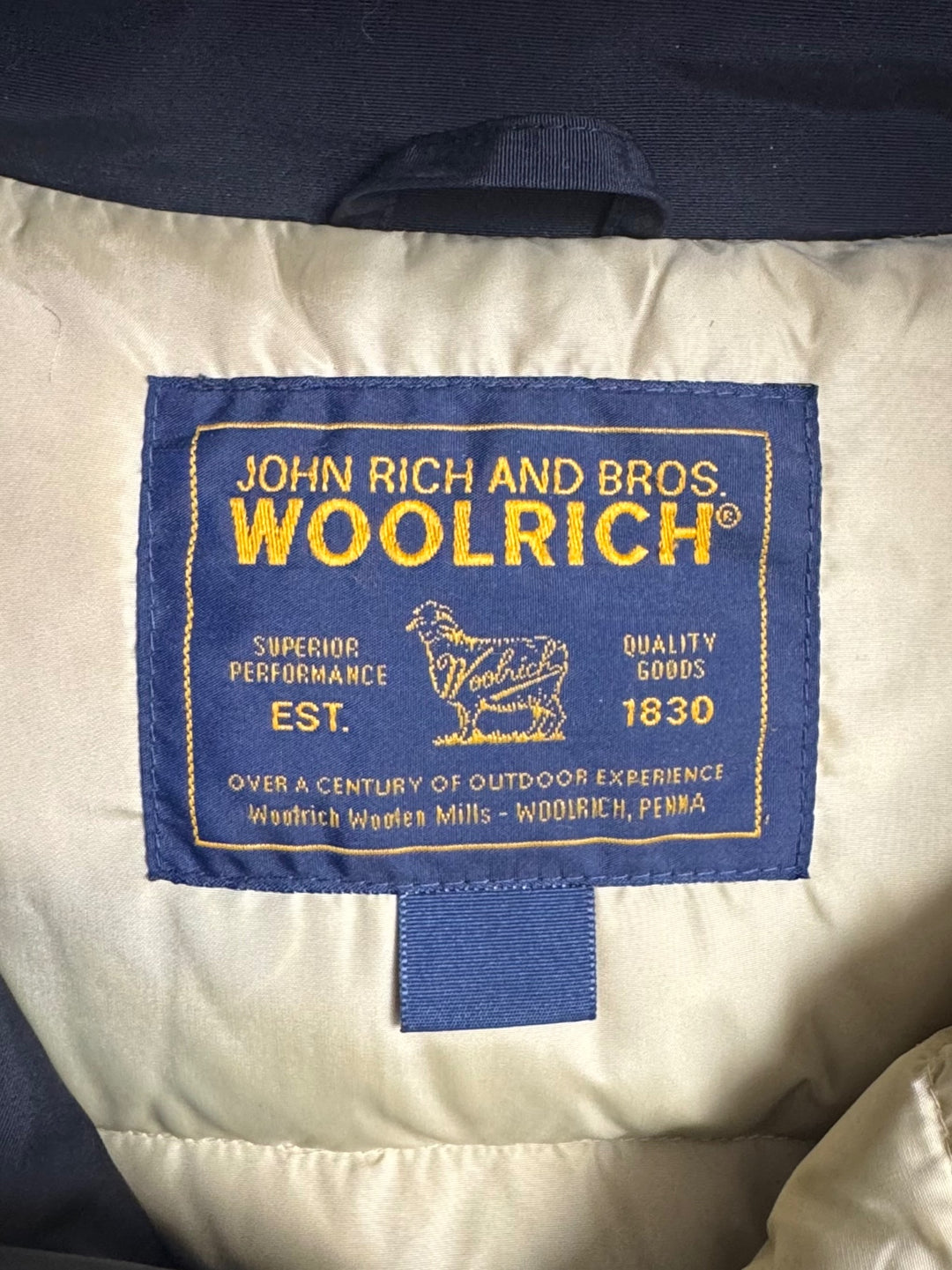 Woolrich parka piuma d&