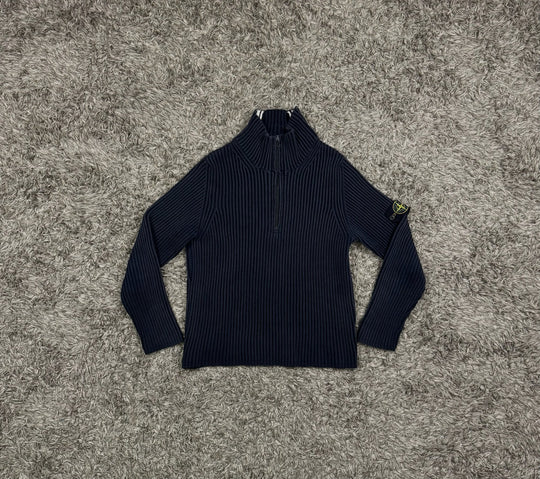 Stone Island maglione a coste in cotone
