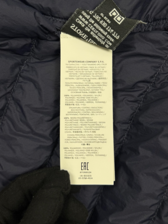 Stone Island Garment Dyed Micro Yarn Down