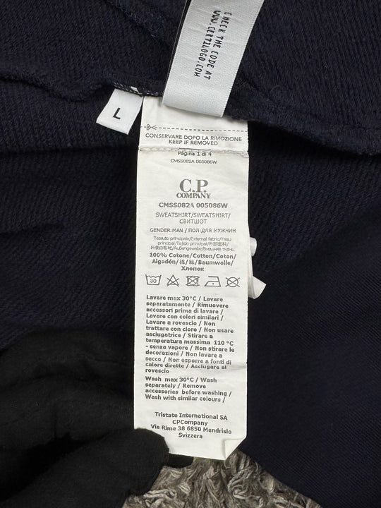 C.P. Company Diagonal Raised Fleece Goggle Hoodie