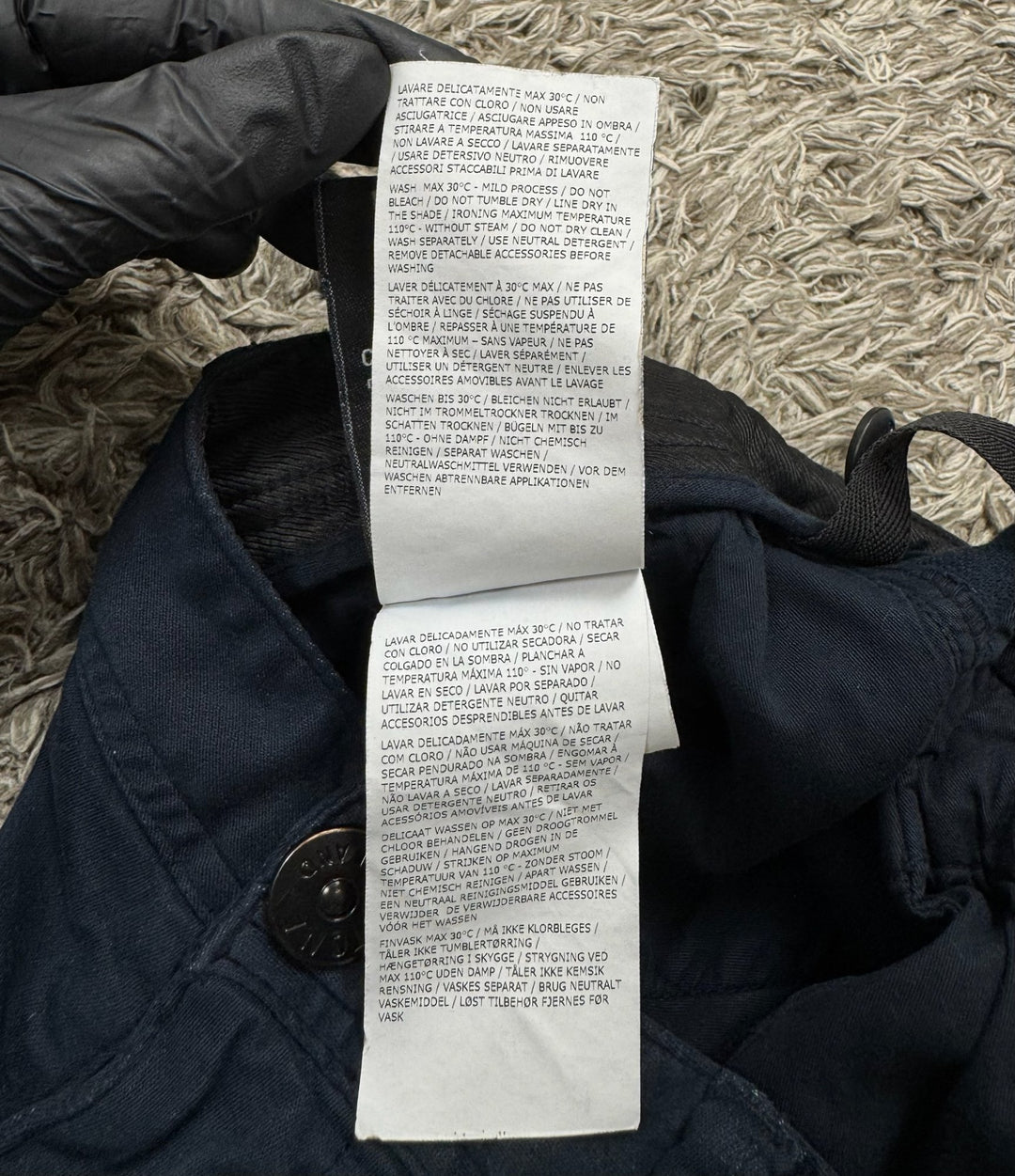 Stone Island pantalone corto cargo