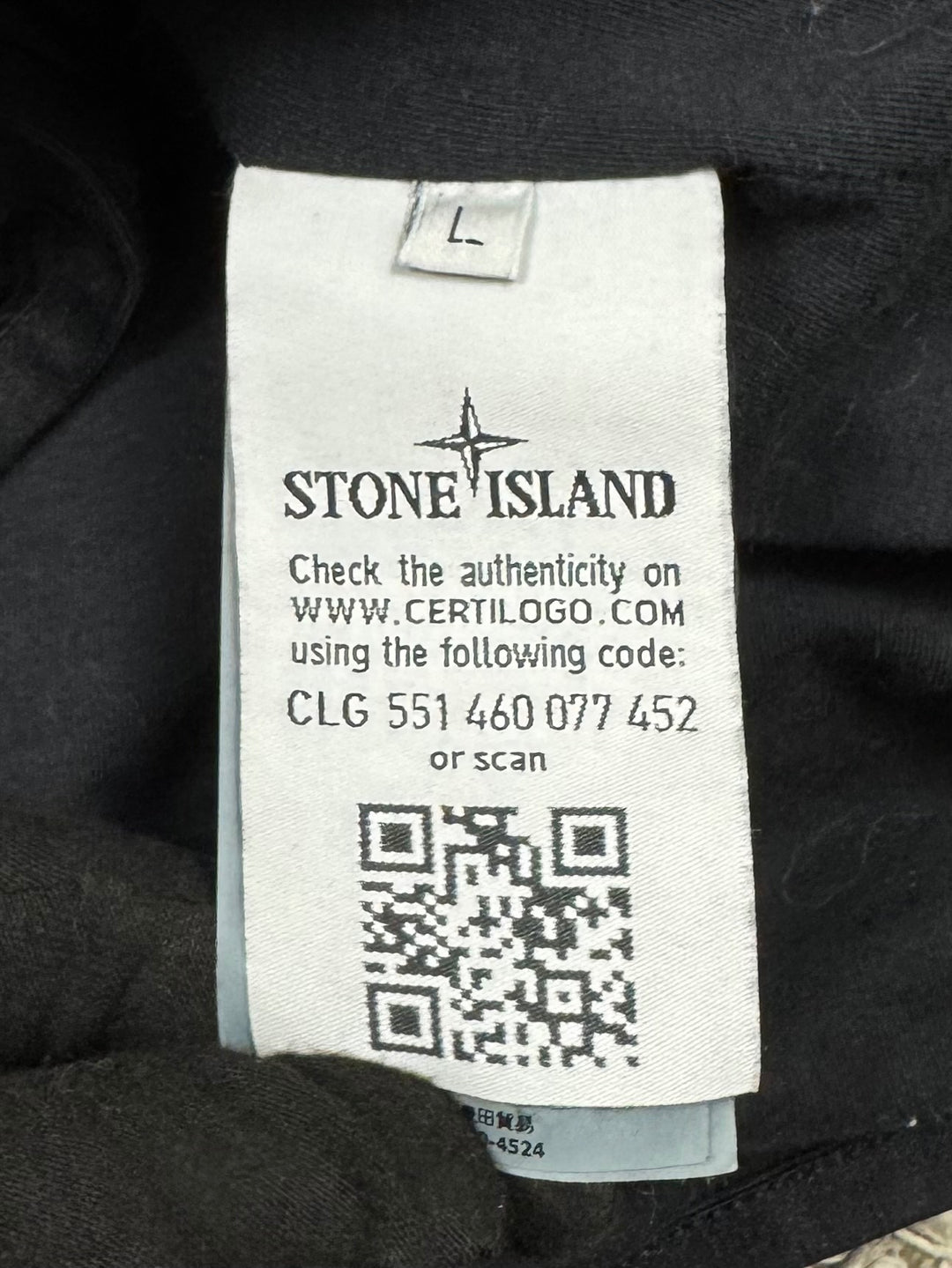 Stone Island Overshirt In Nylon