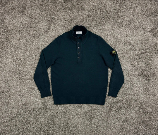 Stone Island maglione a coste in cotone