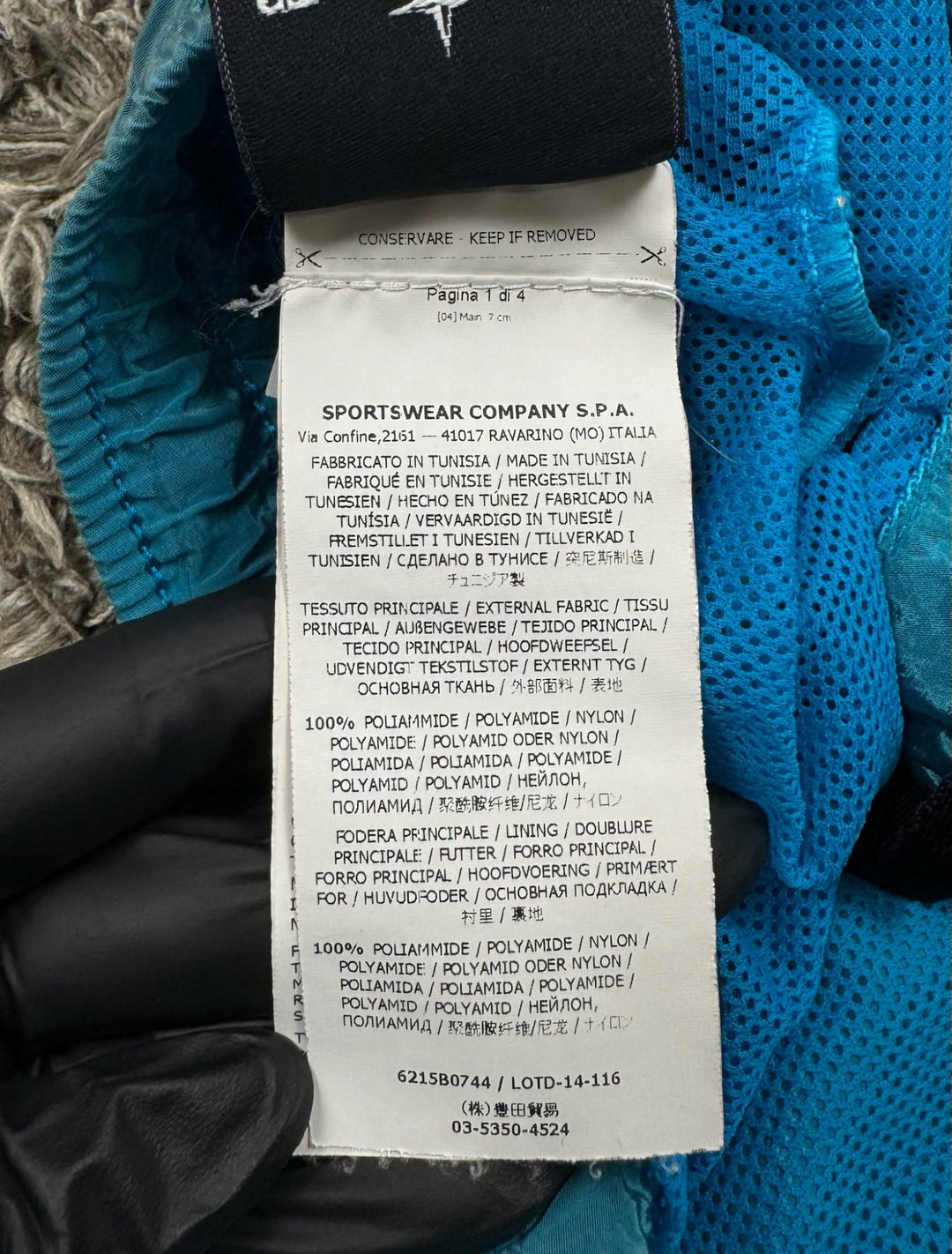 Stone Island Costume