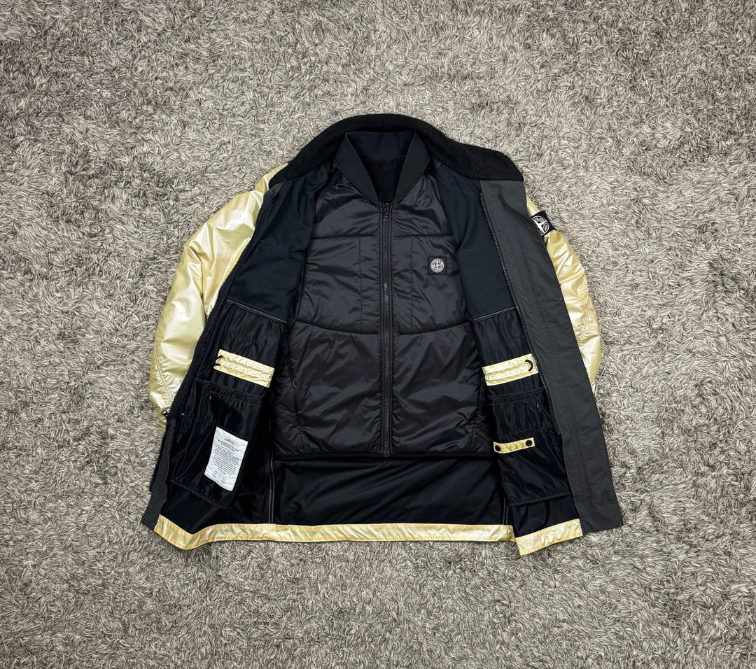 Stone Island Iridescent Coating Tela