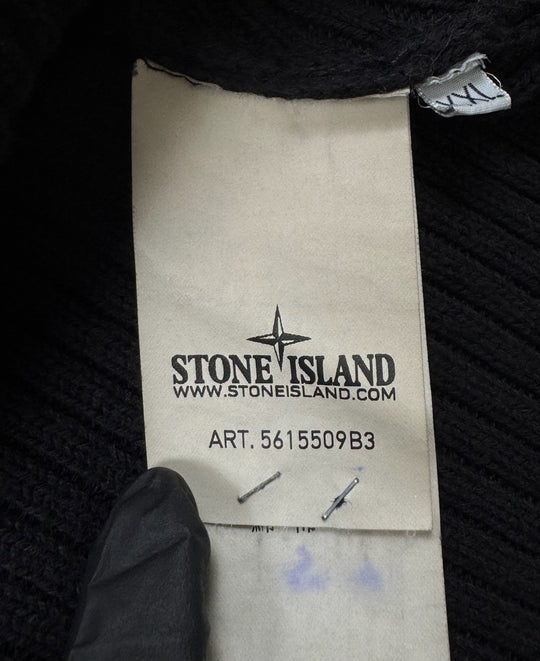 Stone Island maglione in cotone full zip